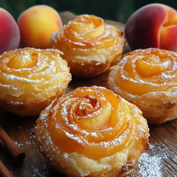 Peach Pie Cruffins Recipe