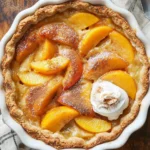 Peaches and Cream Pie