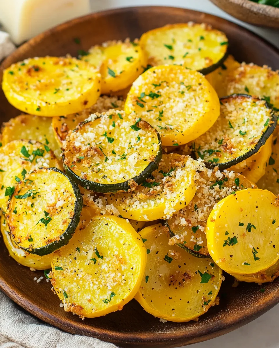 Roasted Summer Squash