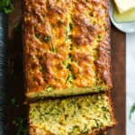 Savory Zucchini Cheddar Quick Bread