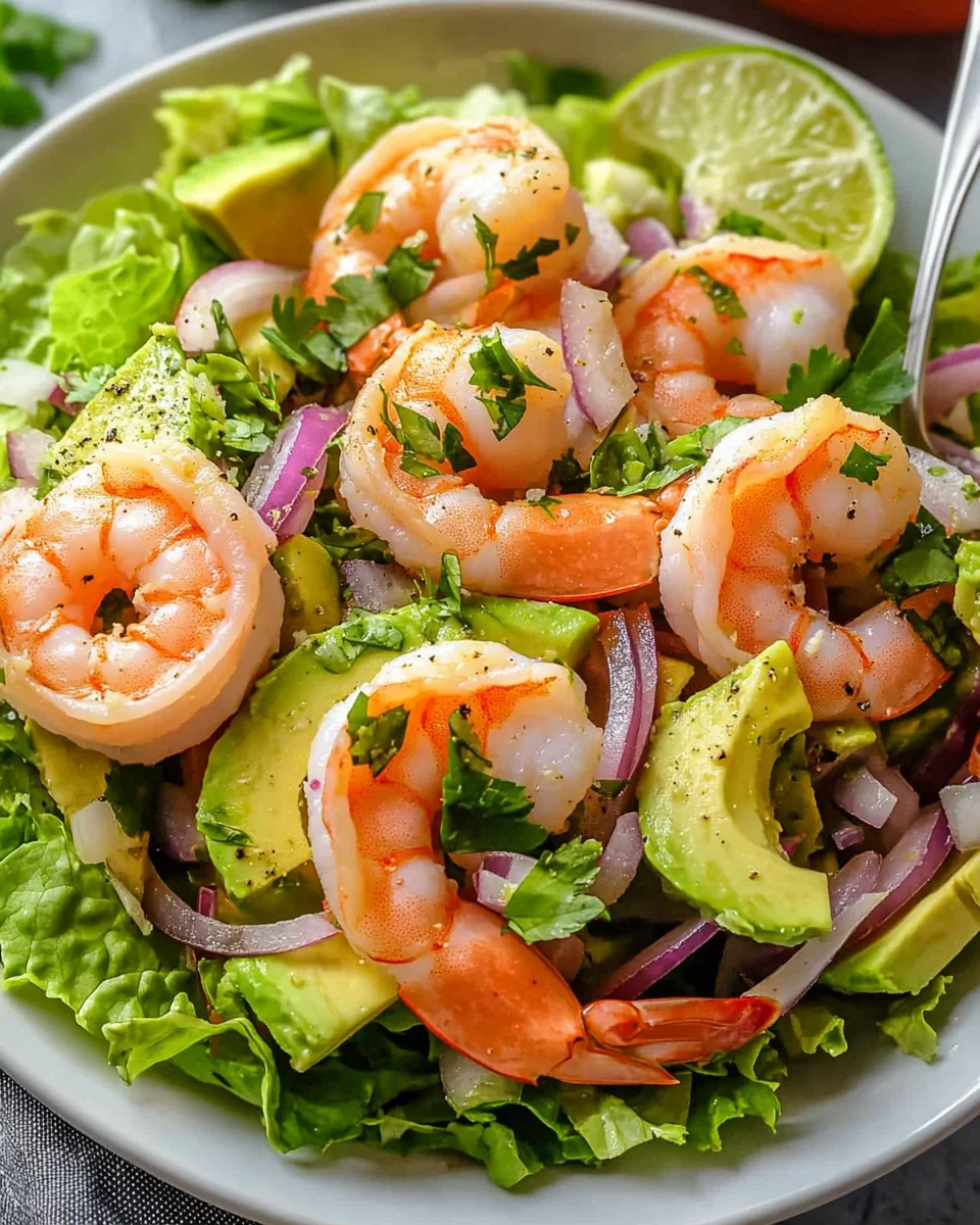 Shrimp Avocado Salad