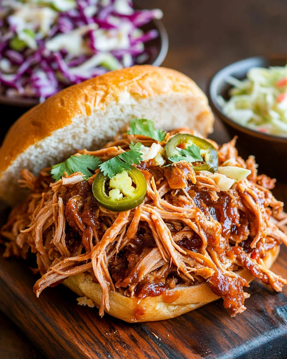Slow Cooker Texas Pulled Pork