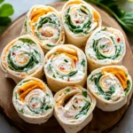 Smoked Turkey Pinwheels with fresh Herb Cream Cheese