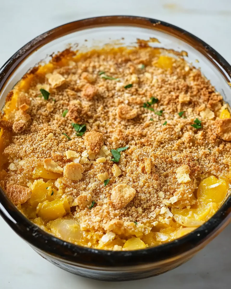 Southern Squash Casserole
