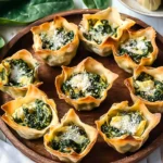 Spinach and Artichoke Wonton Cups Recipe
