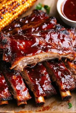 Sticky Oven Barbecue Ribs