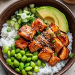 Teriyaki Salmon Sushi Bowl (GF)