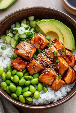 Teriyaki Salmon Sushi Bowl (GF)
