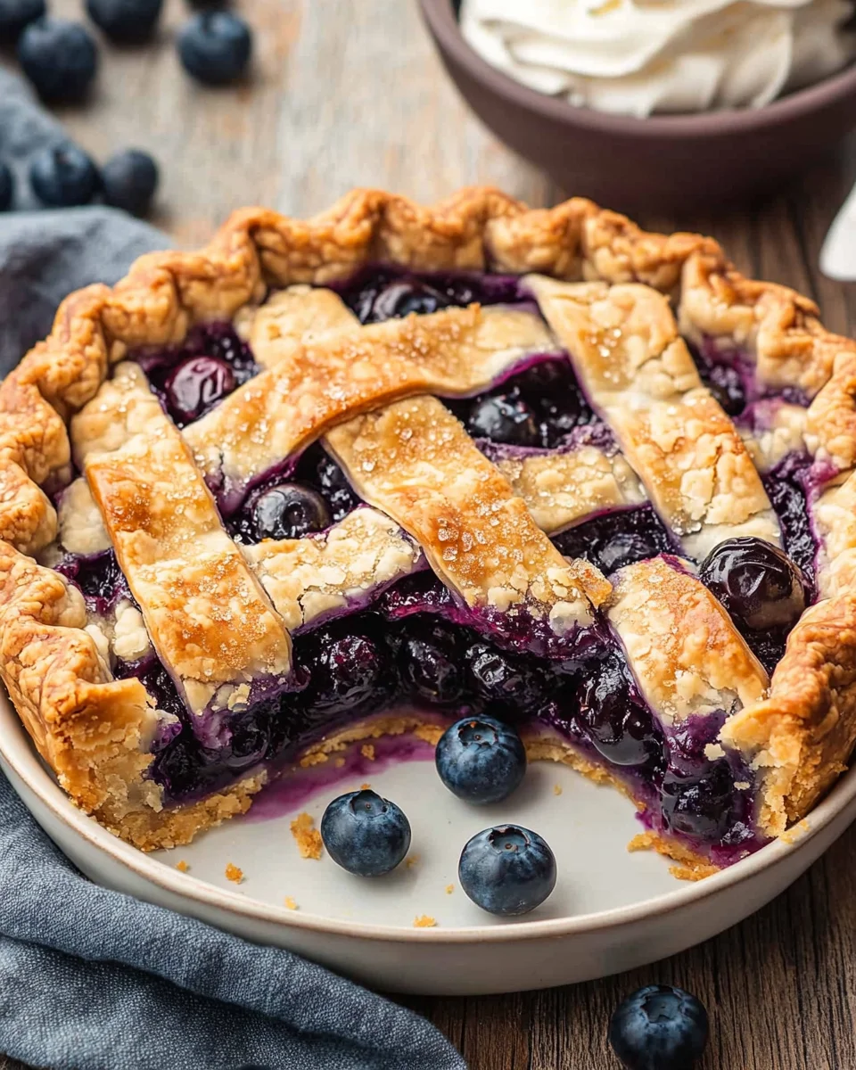 The Best Blueberry Pie Recipe