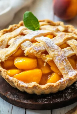 The Best Peach Pie