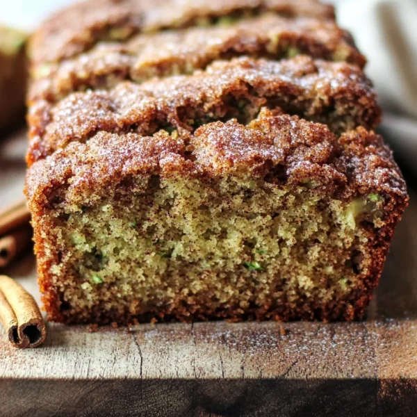 The Best Snickerdoodle Zucchini Bread
