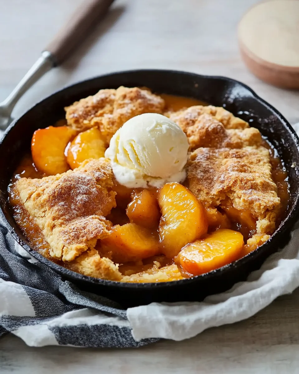 The Best Southern Peach Cobbler Recipe