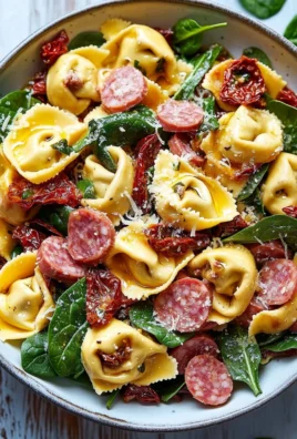 Tuscan Tortellini Salad