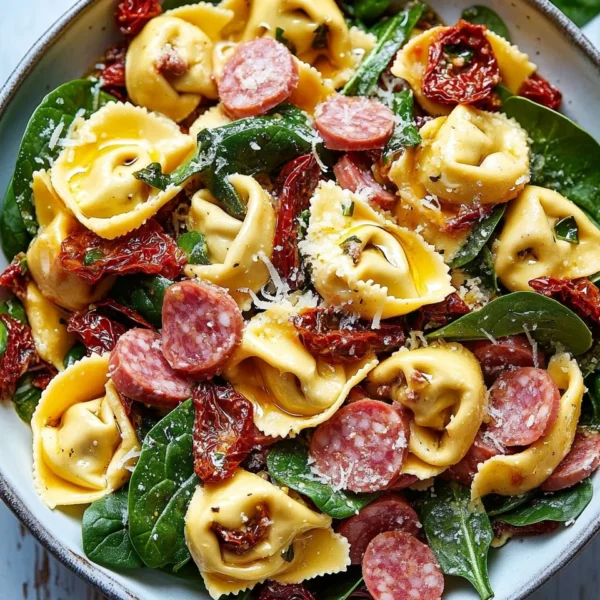 Tuscan Tortellini Salad