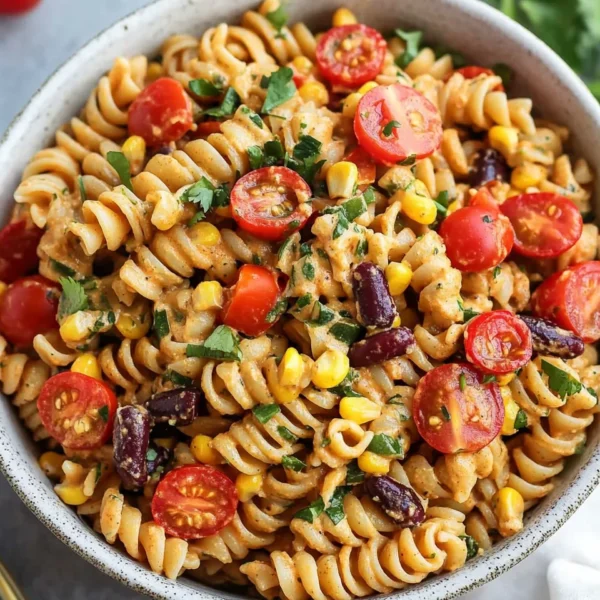 Vegan Southwest Pasta Salad Recipe