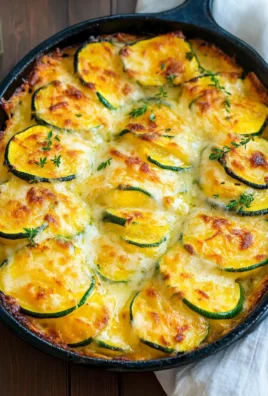 Zucchini and Yellow Squash Au Gratin