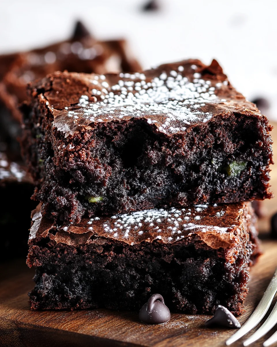 Zucchini Brownies