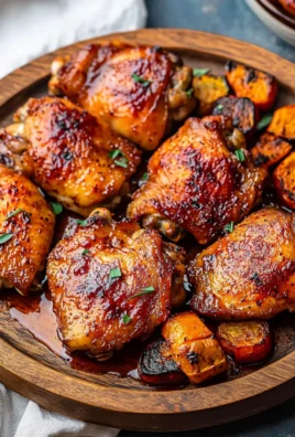 30-min Oven Baked Boneless Skinless Chicken Thighs