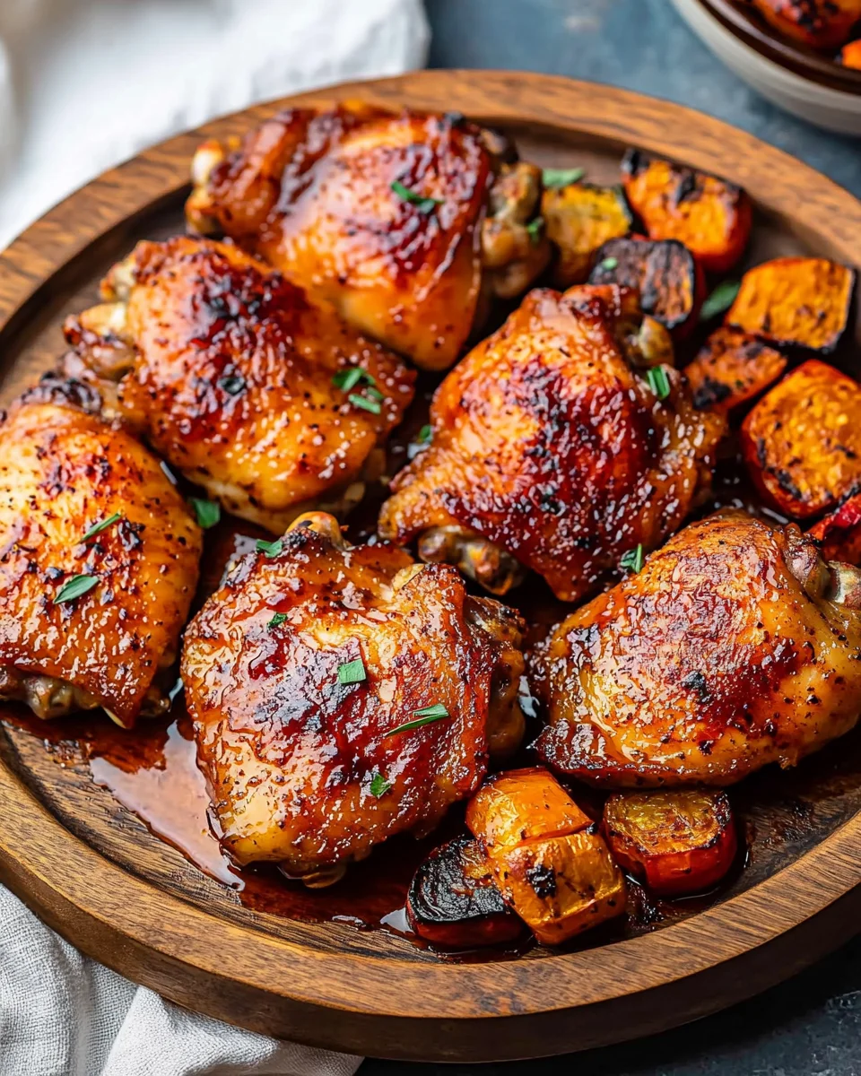 30-min Oven Baked Boneless Skinless Chicken Thighs