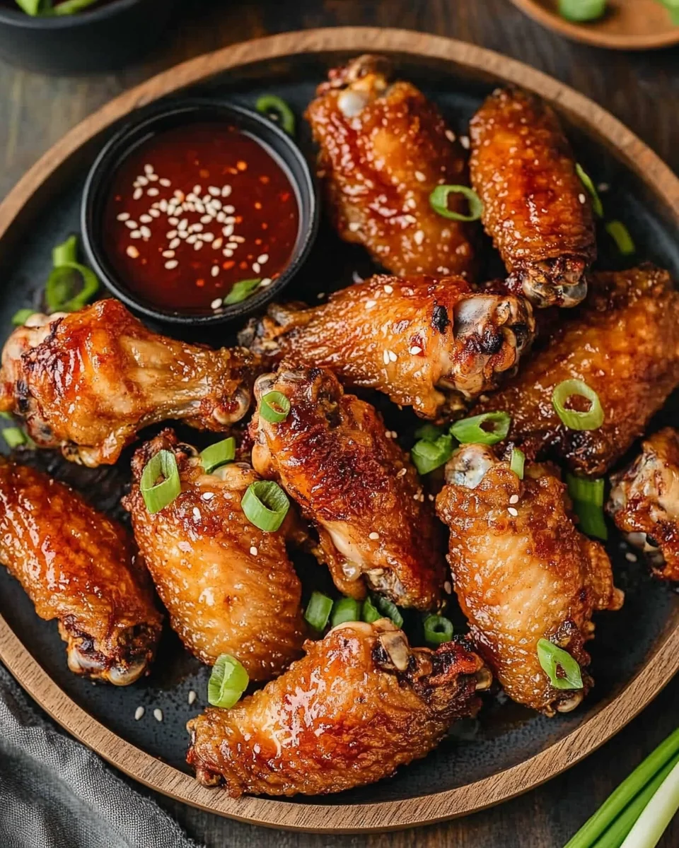 Air Fryer Chinese Chicken Wings