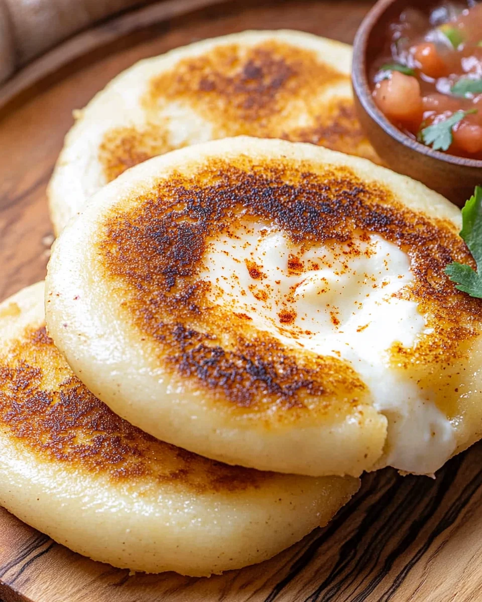 Arepas con Queso