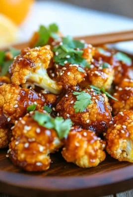 Baked Orange Cauliflower