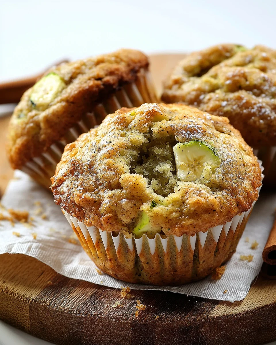 Banana Zucchini Muffins