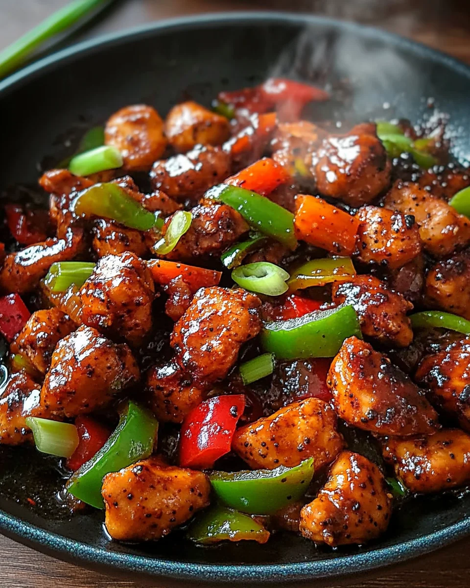 Black Pepper Chicken
