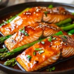 Bourbon Glazed Salmon