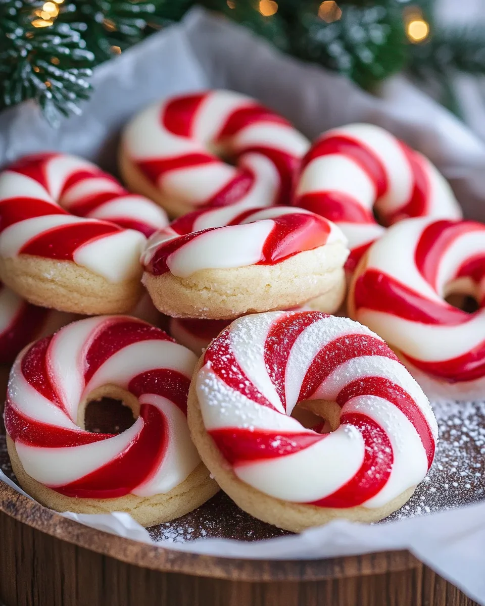Candy Cane Cookies Recipe