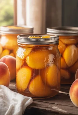 Canning Peaches in Light Syrup