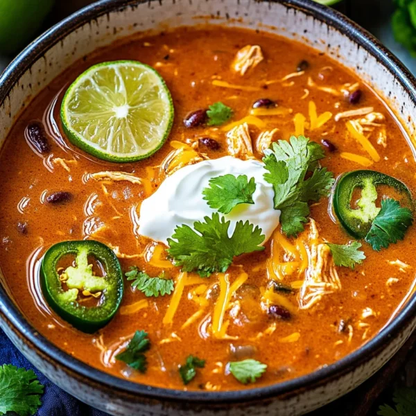 Chicken Enchilada Soup