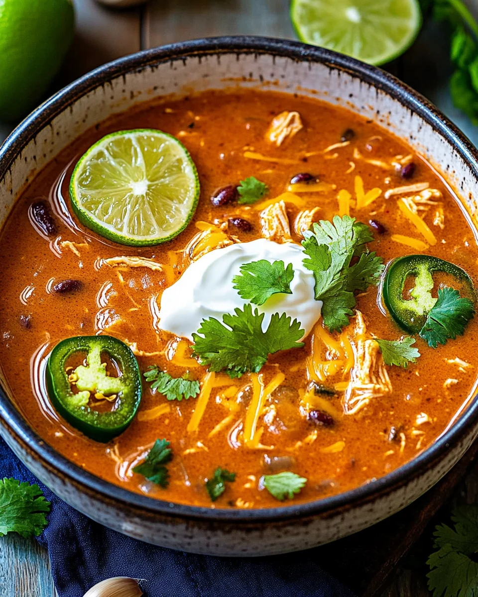 Chicken Enchilada Soup