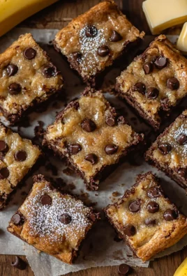 Chocolate Chip Banana Bars Recipe