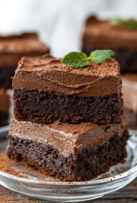 Chocolate Mousse Brownies Recipe