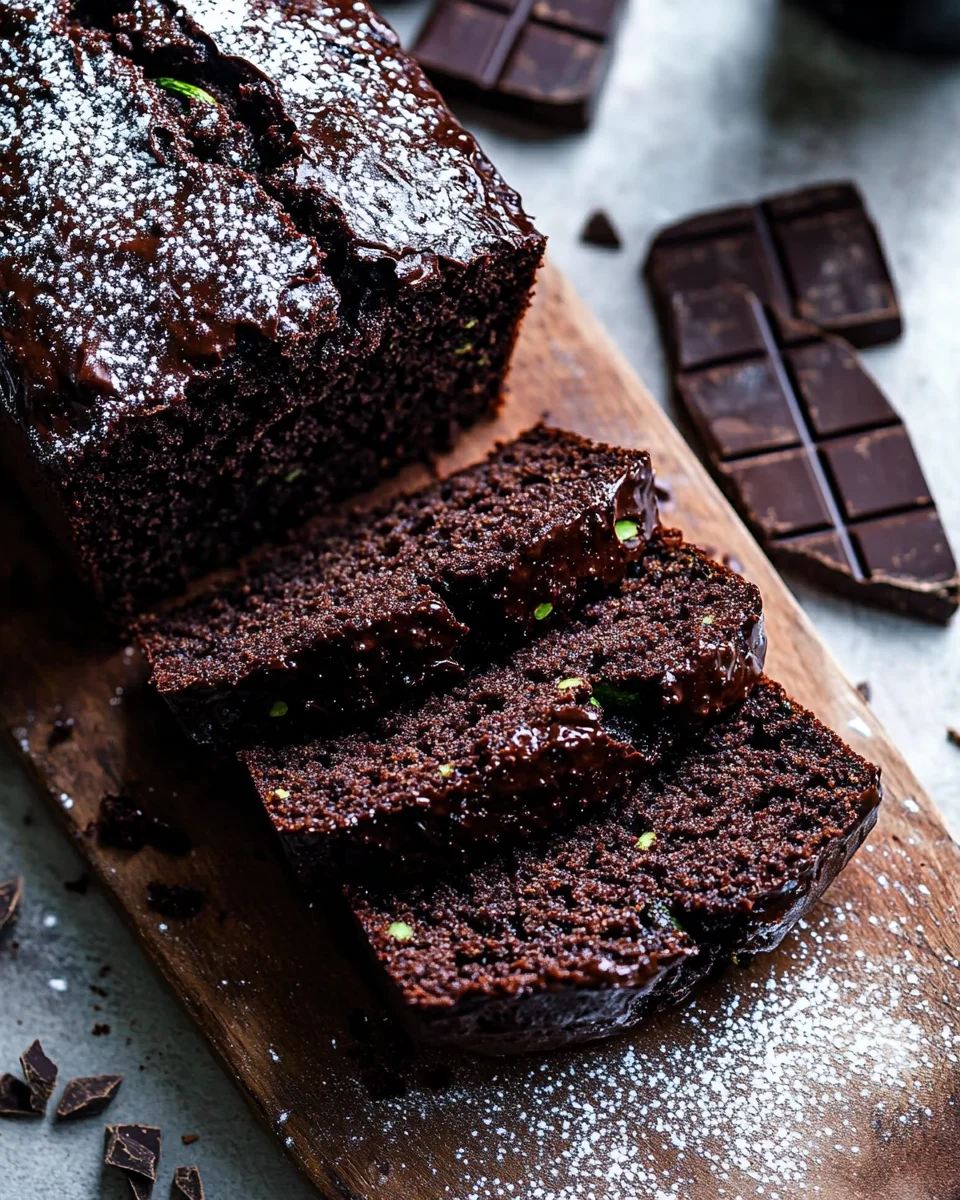 Chocolate Zucchini Bread