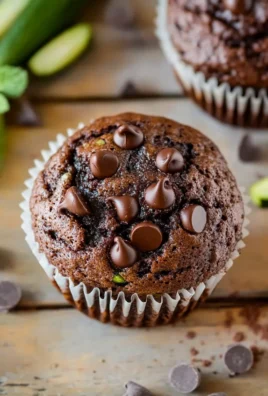 Chocolate Zucchini Muffins