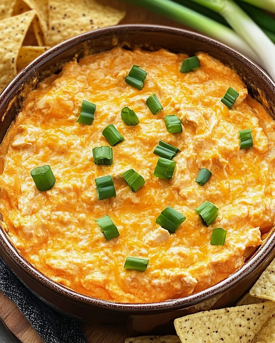 Crockpot Buffalo Chicken Dip Recipe
