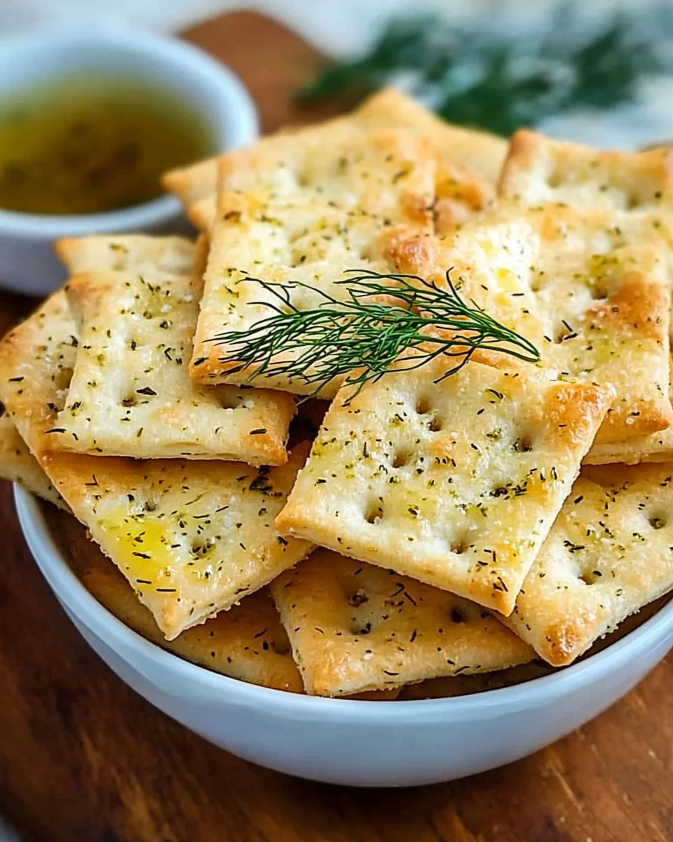 Dill Pickle Saltine Crackers