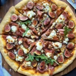 Easy 20-Minute Fig Jam Pizza with Goat Cheese and Prosciutto