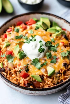 Easy Chicken Burrito Casserole