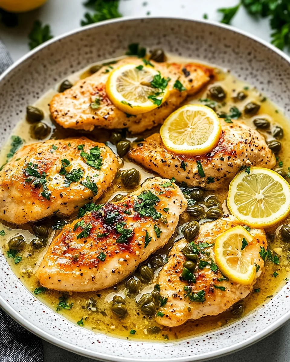 Easy Chicken Piccata