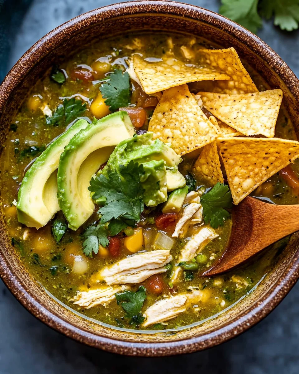 Easy Green Chicken Chili