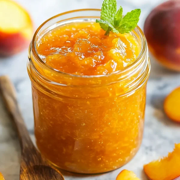 Easy Homemade Peach Jam Recipe (No Pectin)