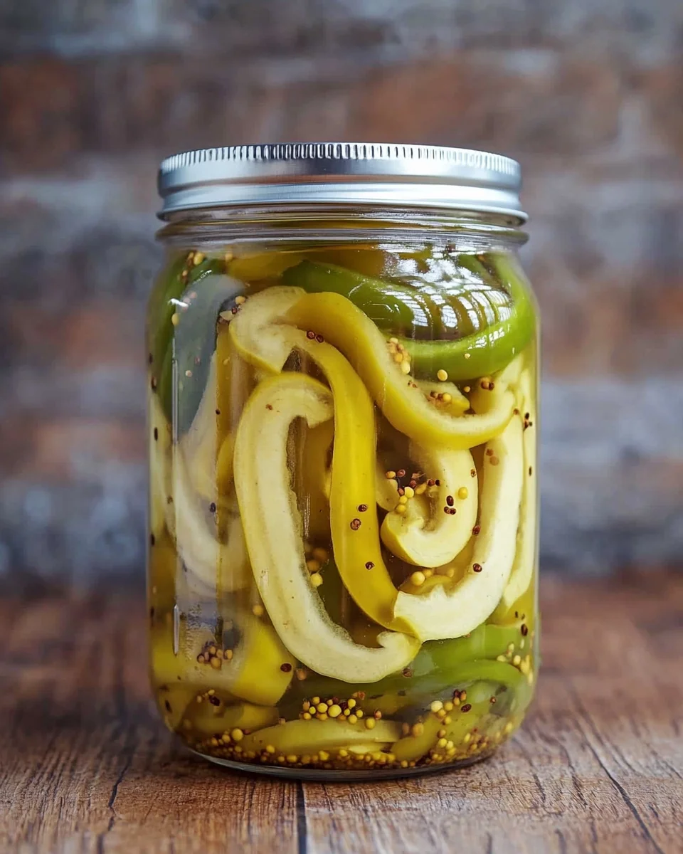 Easy Pickled Banana Peppers