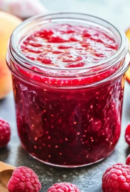 Easy Raspberry Peach Jam