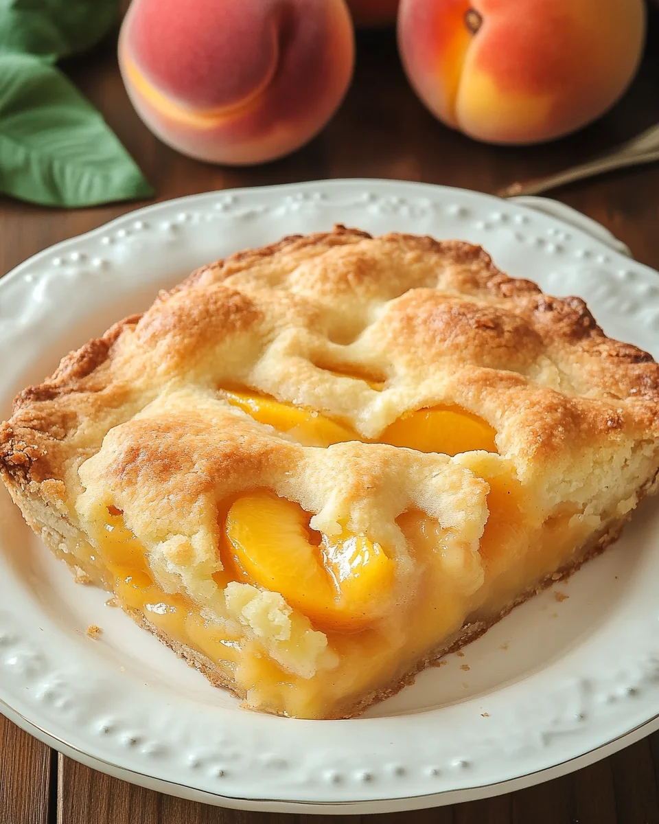Farm Fresh Peach Cobbler