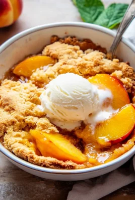 Fresh Peach Cobbler