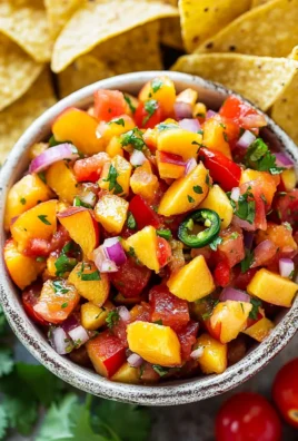 Fresh Peach Salsa