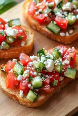 Garden Fresh Mediterranean Bruschetta